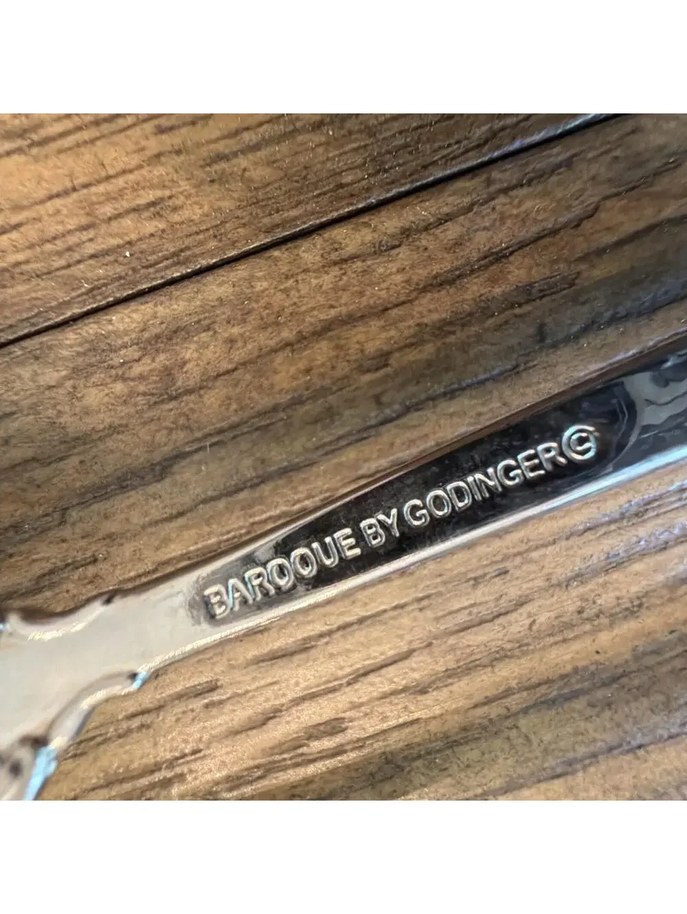 Godinger baroque silverplate